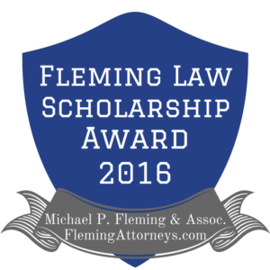 Fleming Law Scholarship Award Badge