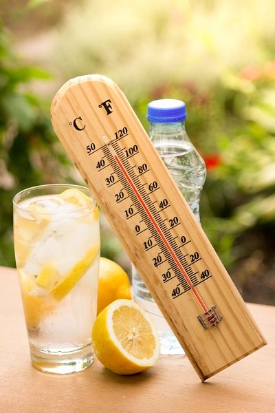 working in high temperatures pose a risk of heat stroke
