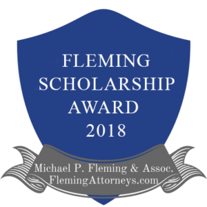 Fleming Scholarship Award Winners 2021