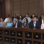 jury at a personal injury trial
