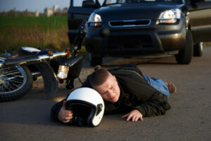 A man injured in a motorcycle accident in Texas